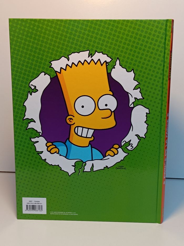 Livre Bande dessinée les Simpson Bart prince de la farce - photo numéro 3