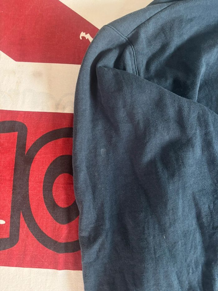 Veste manche longue bleu marine à rayure blanche et rouge Umbro xl - photo numéro 13