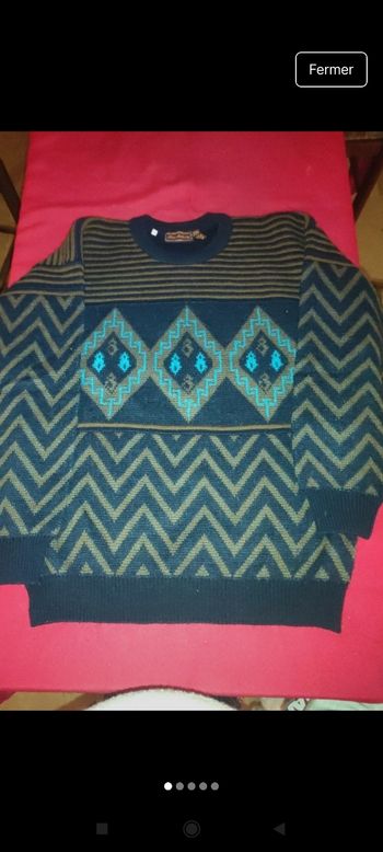 Très beau pull homme h3