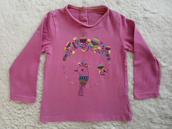 Tee-shirt manches longues fille taille 18 mois