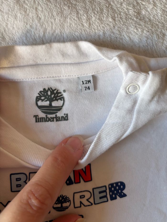 T-shirt garçon 12 mois timberland - photo numéro 2