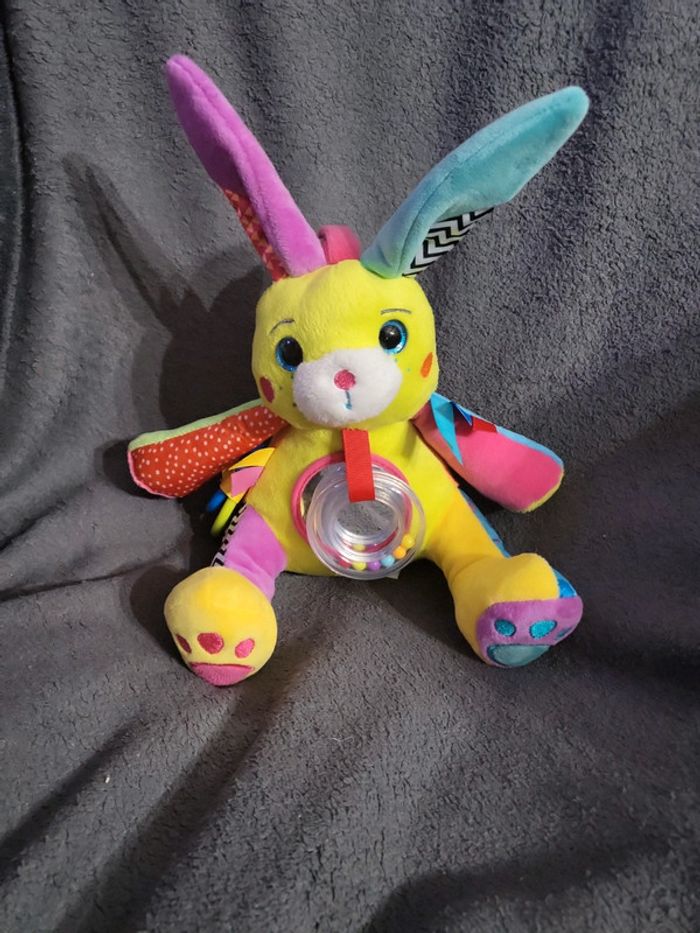 Doudou lapin baby nat