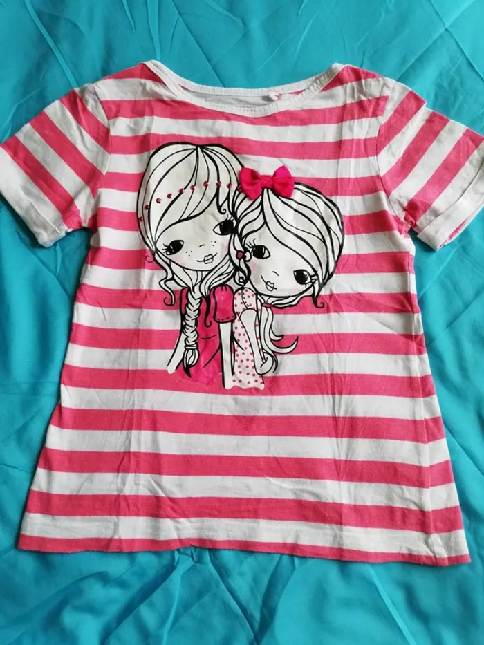 T-shirt rayé fille