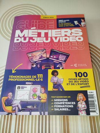 Ouvrage Guide Métiers du  jeu vidéo Neuf