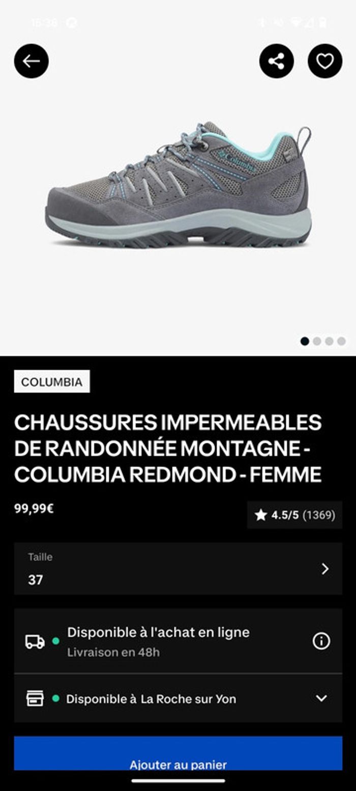 Chaussures de randonnée Colombia - photo numéro 7