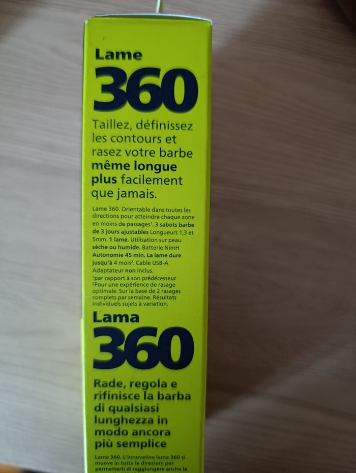 Tondeuse one blade - photo numéro 3