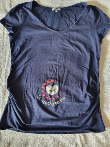 T-shirt grossesse taille L kiabi