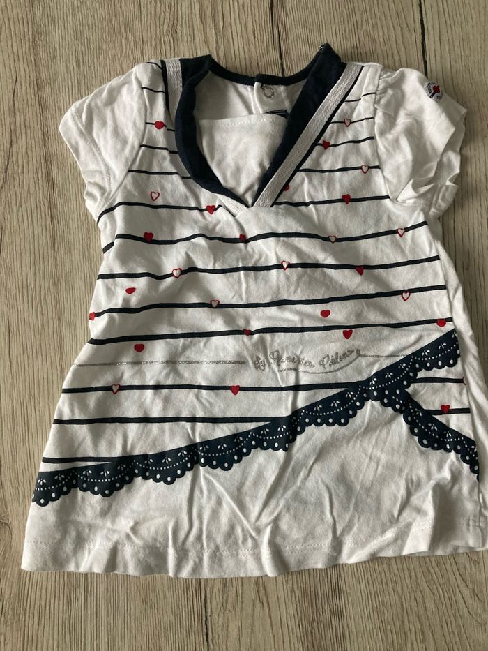 Tunique bébé fille terre de marins