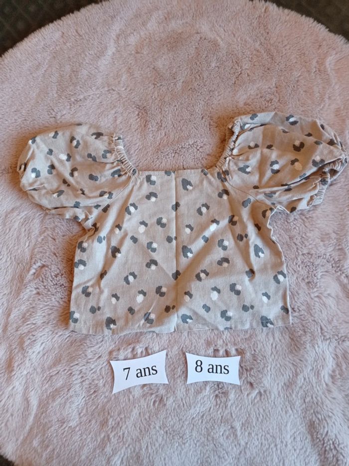 Top léopard 7/8 ans