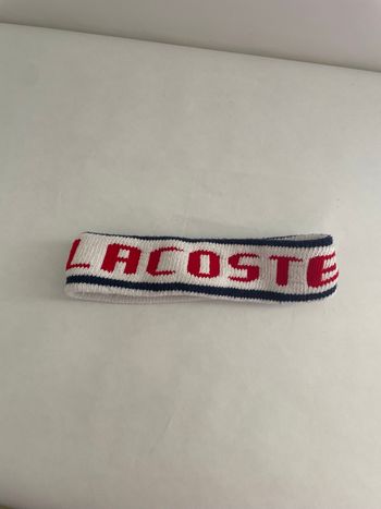 Bandeau tennis Lacoste 