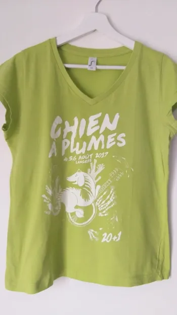 T.shirt édition 2017 le chien à plumes