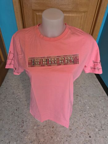 T-Shirt rose Burberry 