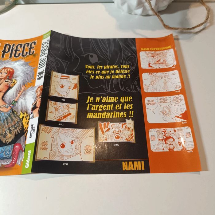 Jaquette one piece log Nami - photo numéro 3