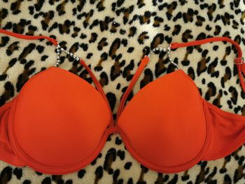 Soutien gorge rouge strass original 95 C