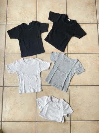 Lot de 5 tee-shirts - 2/3 ans
