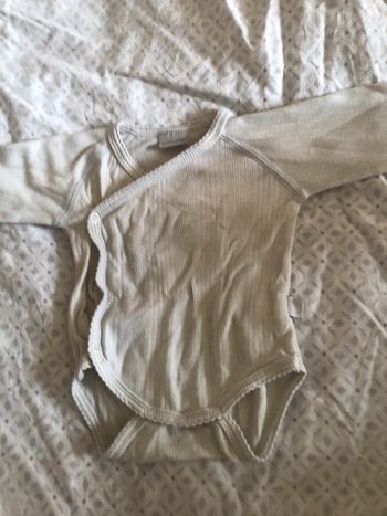 Body manches longues 3 mois