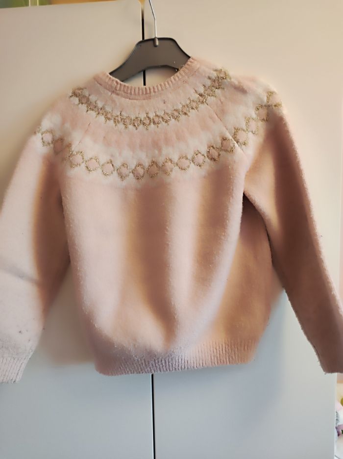 Pull  rose Okaïdi 6 ans - photo numéro 4