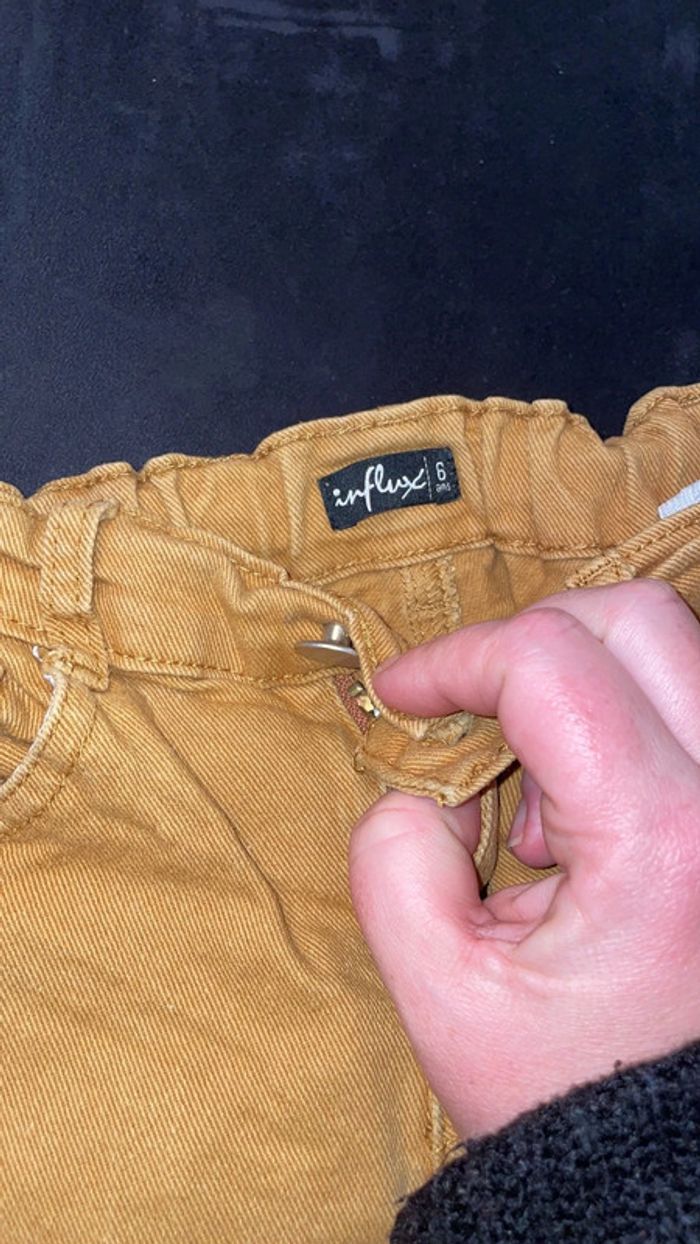 Jeans moutarde - photo numéro 2