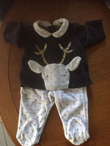 Ensemble velours Tape à l’œil 6M