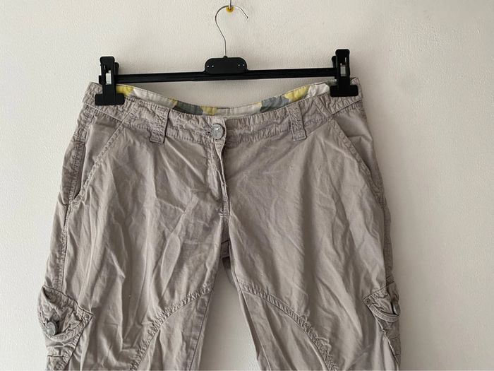 Pantacourt gris femme T36 - photo numéro 2
