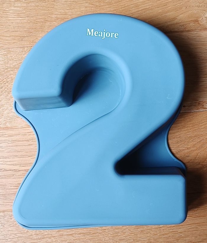 Moule À Gâteau Chiffre 2 En Silicone Meajore