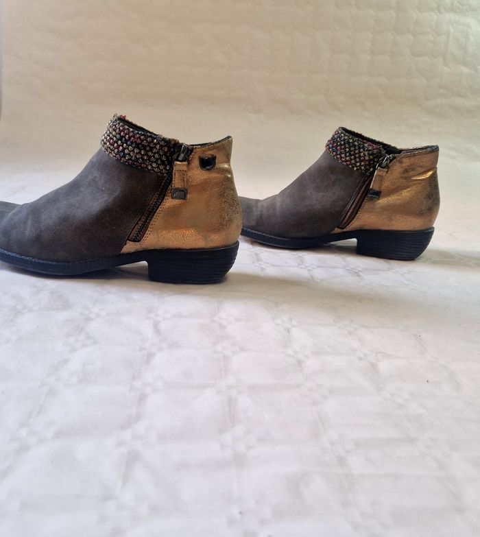 Bottines femme Lollipop  , couleur automnale , taille 36 - photo numéro 3