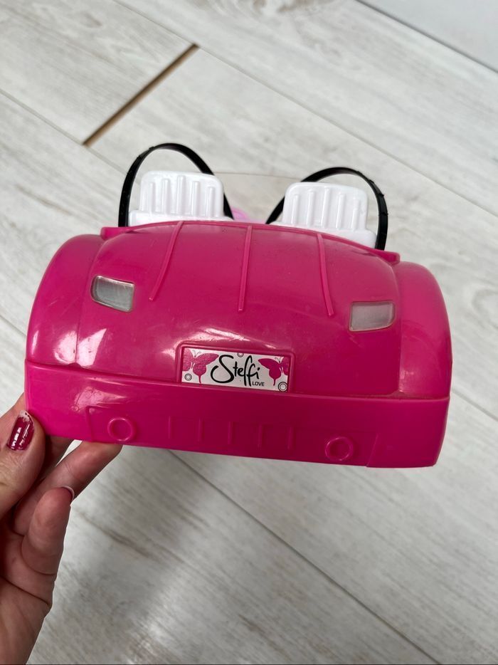 Voiture barbie rose Steffi - photo numéro 2