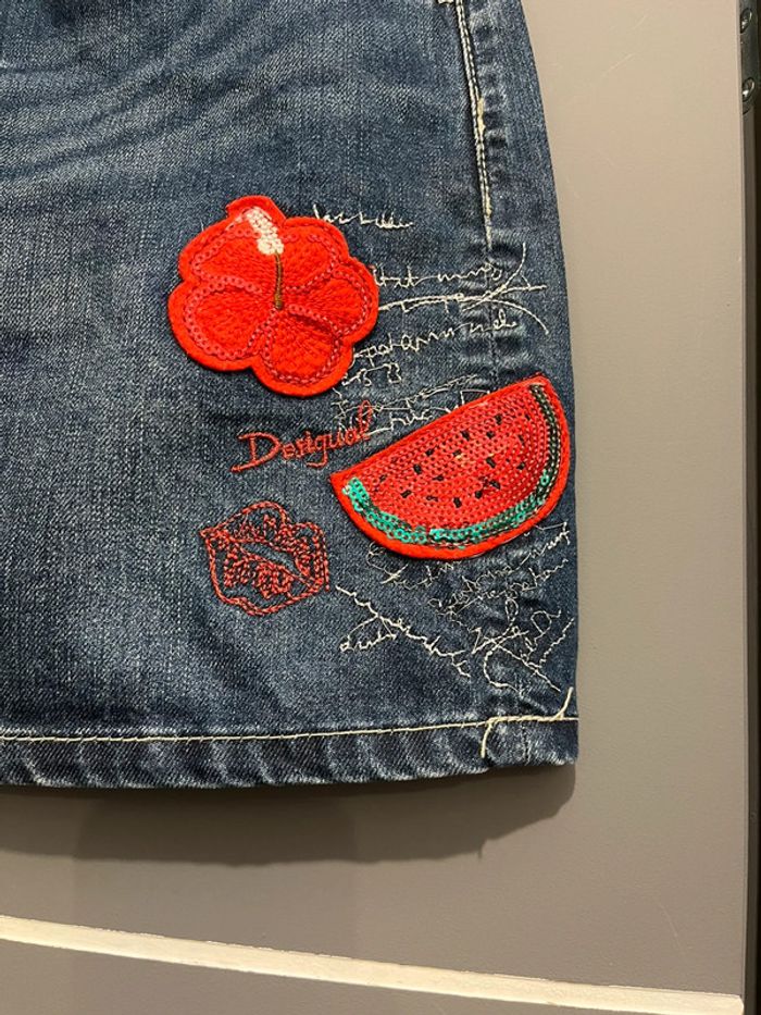 Jupe en jean femme Desigual M 38 neuve - photo numéro 2