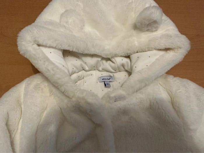 Veste fausse fourrure à capuche oreilles Absorba - photo numéro 2