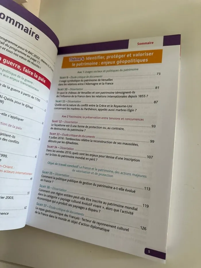 Livre annales 2023 objectif, bac spécialité hggsp - photo numéro 5