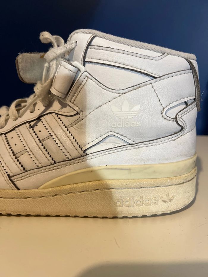 adidas forum montante blanche à restaurer - photo numéro 10