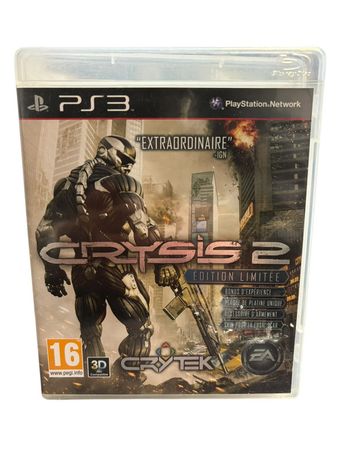 Jeu vidéo Crysis 2 édition limitée sur console PlayStation 3