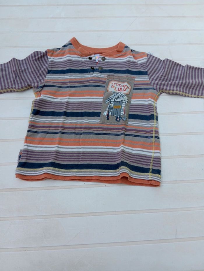 Lot de 2 tee shirt a manches longues, de taille 3 ans. - photo numéro 2
