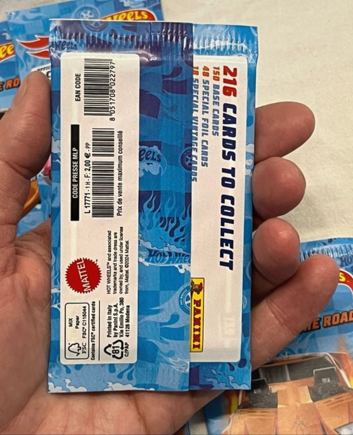 10 boosters cartes à collectionner Hotwheels on the Road - photo numéro 8