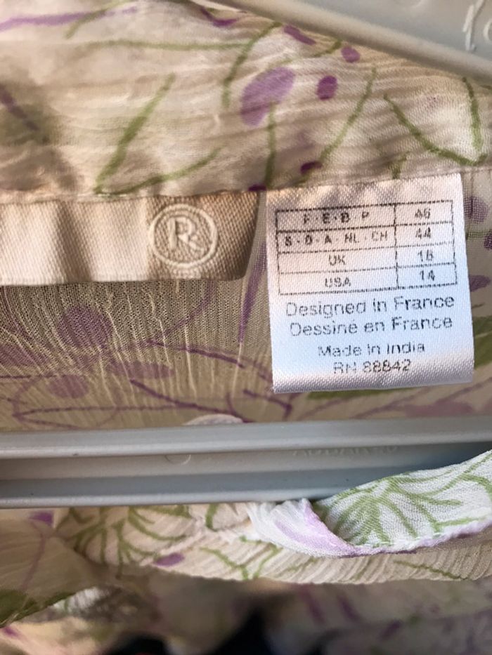 Tunique voile fleurs - photo numéro 4