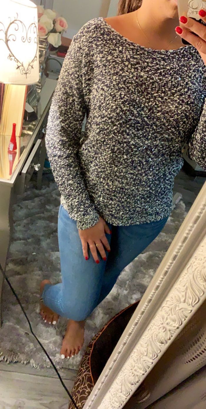 Pull en maille brillant - photo numéro 2