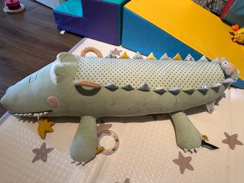 Peluche Crocodile d’éveil vertbaudet