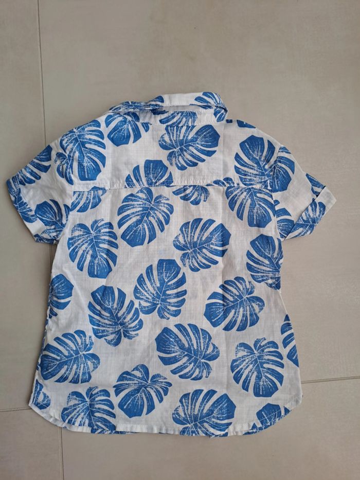 Chemise fleurie MC 18M Orchestra - TBE comme neuve - photo numéro 3