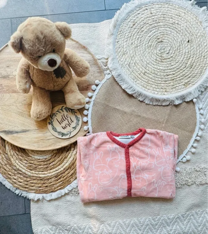 Pyjama Noukie’s orange rose 18M 86cm