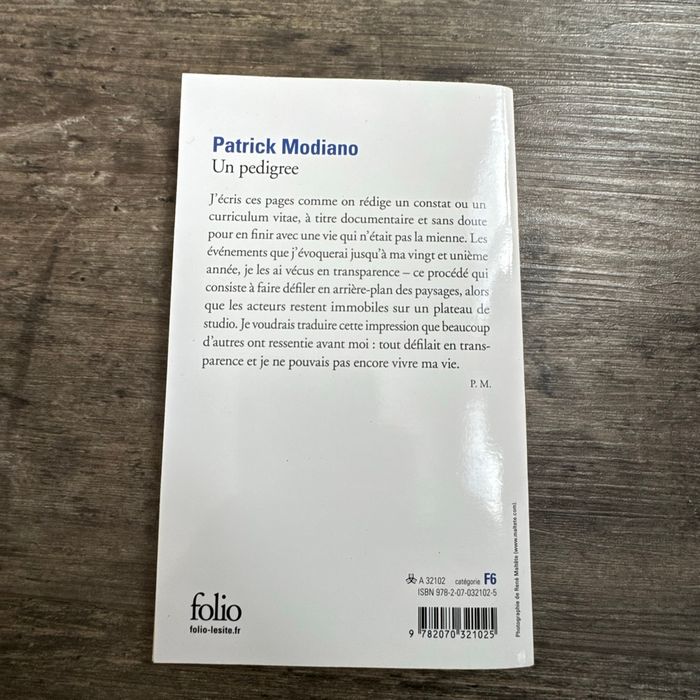 Patrick Modiano - un pedigree - photo numéro 4