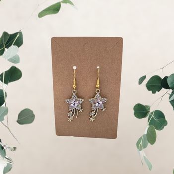 Boucles d'oreilles en alliage de zinc neuf 🍀