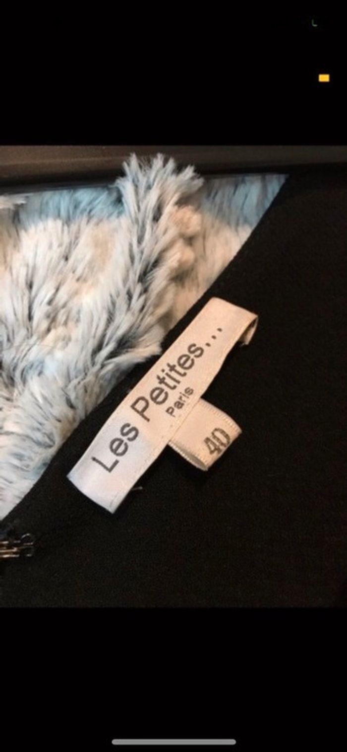 Robe noire Les Petites taille 40 NEUVE - photo numéro 3