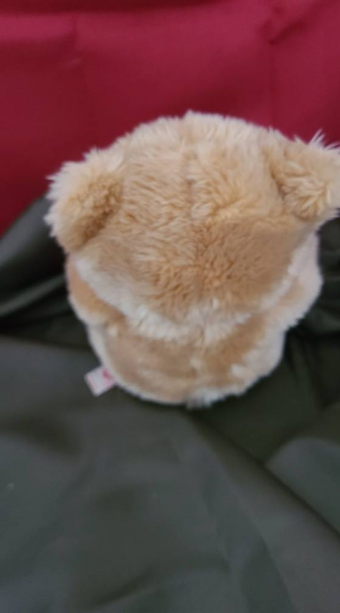 Peluche Doudou ours beige Coeur London KEEL TOYS - photo numéro 6