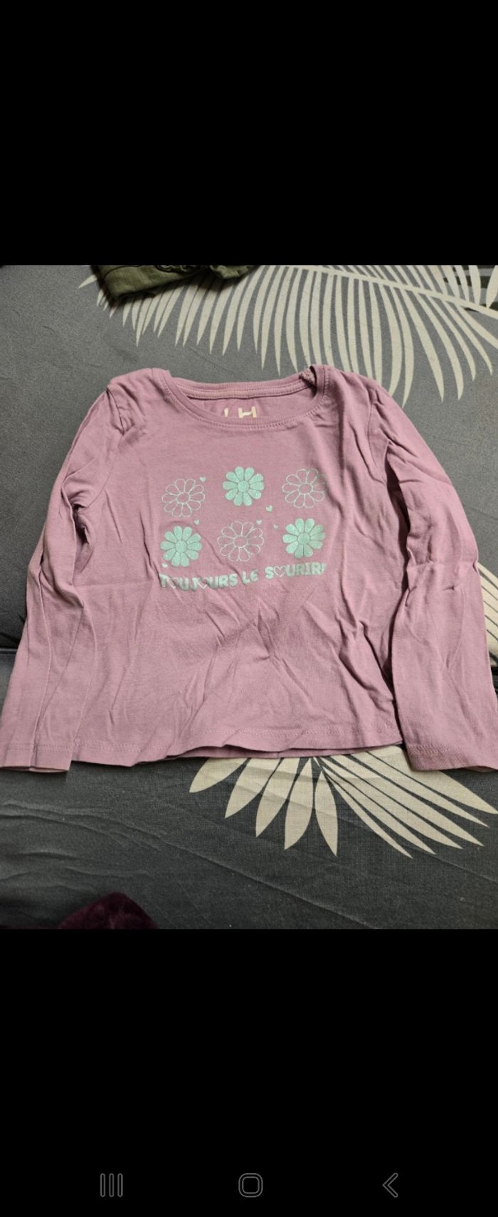 Tee-shirt fille 4 ans