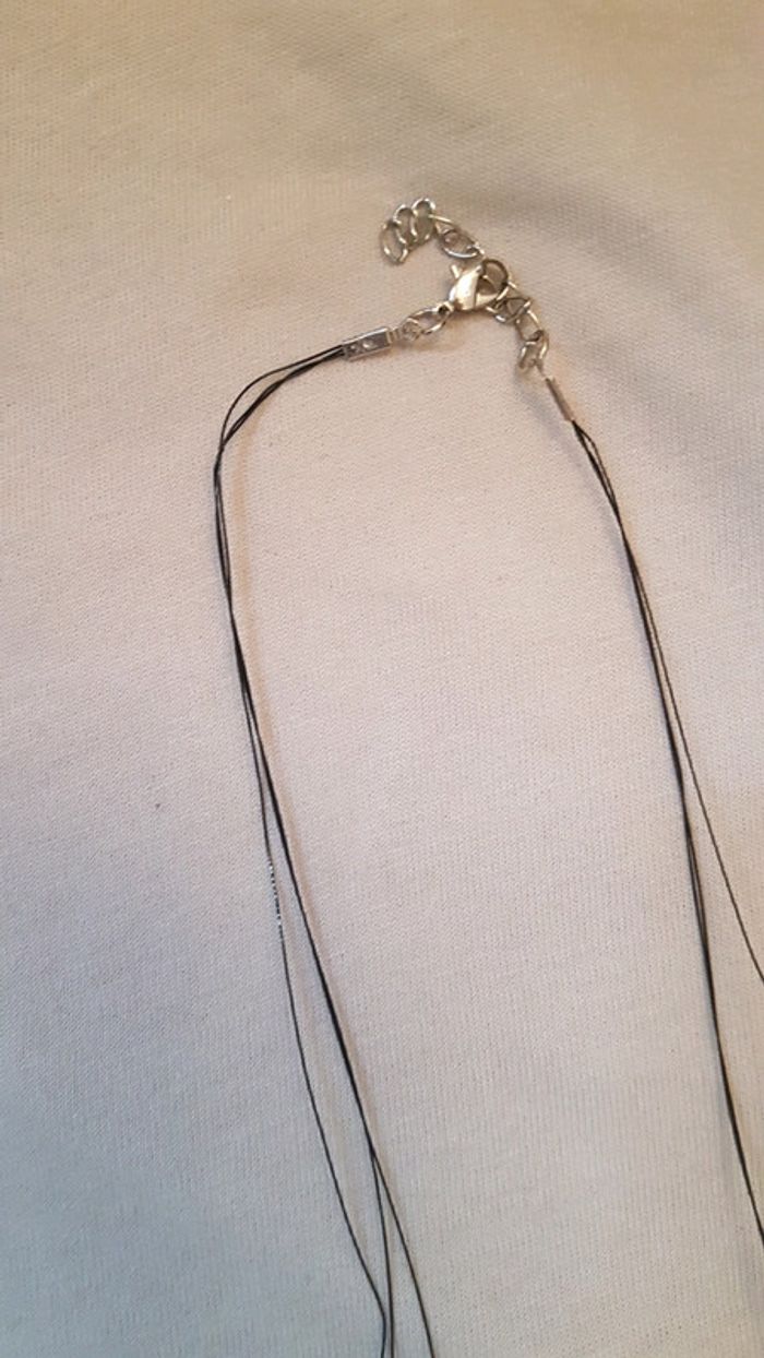 Collier fantaisie 3 rangs - photo numéro 4