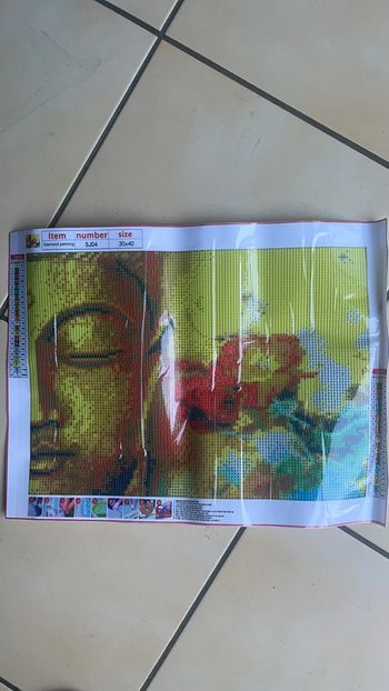 Toile Diamond Painting 30x40cm n°18