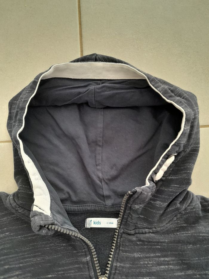 Gilet sweat à capuche garcon 10 ans - photo numéro 5