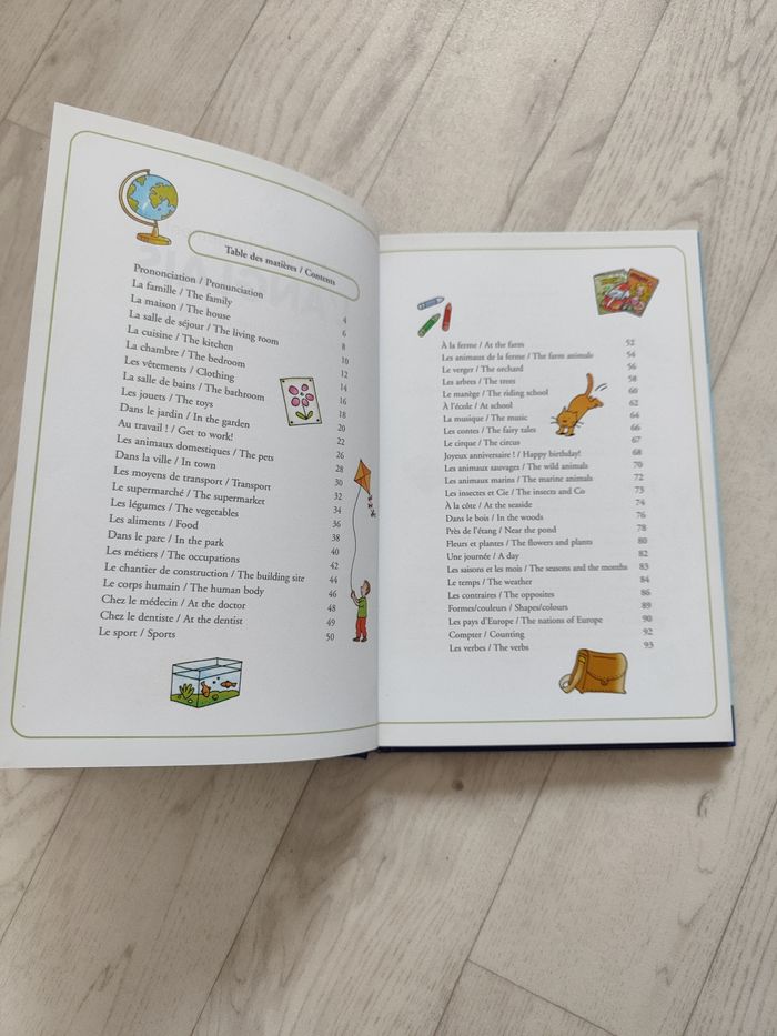livre d'anglais pour débutant - vocabulaire simple - photo numéro 2