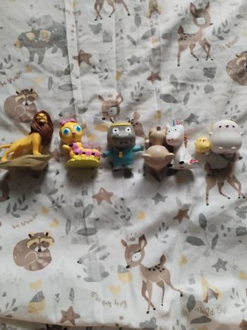 Lots de 6 tonies (5 française et 1 allemande)