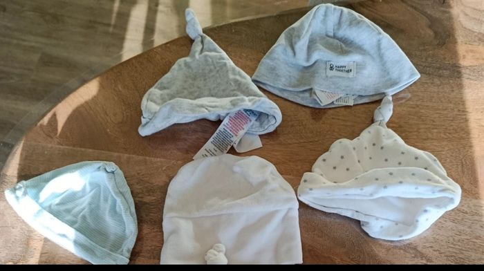 Lot bonnet naissance - photo numéro 2